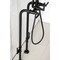 Aqua Vintage CCK8100DKL Freestanding Tub Faucet with Supply Line, Stop Valve, Matte Black CCK8100DKL - alternate 4